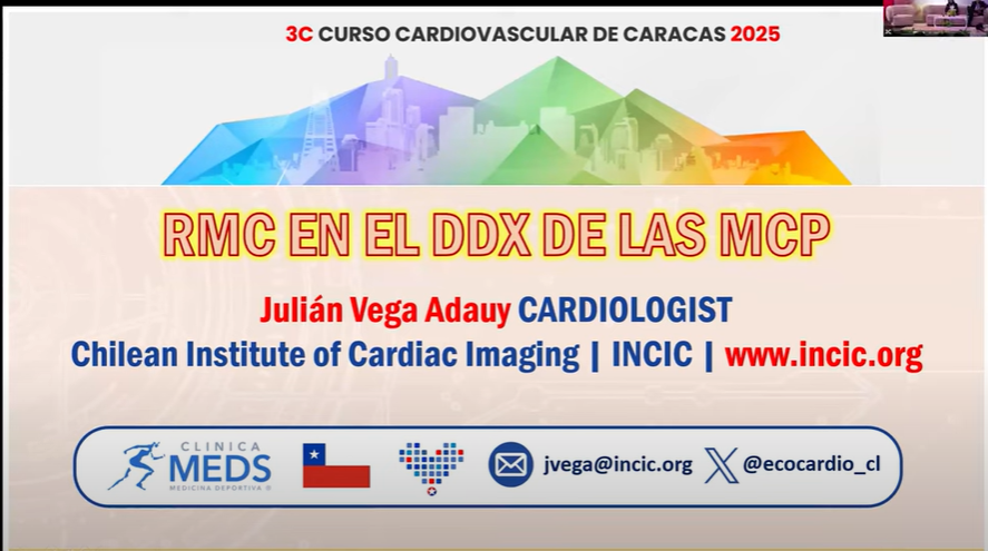 Aplicación práctica de la imagen multimodalidad en MCP. Dr. Julián Vega. Mesa e-cardioimage. Congreso de Cardiología de Caracas.